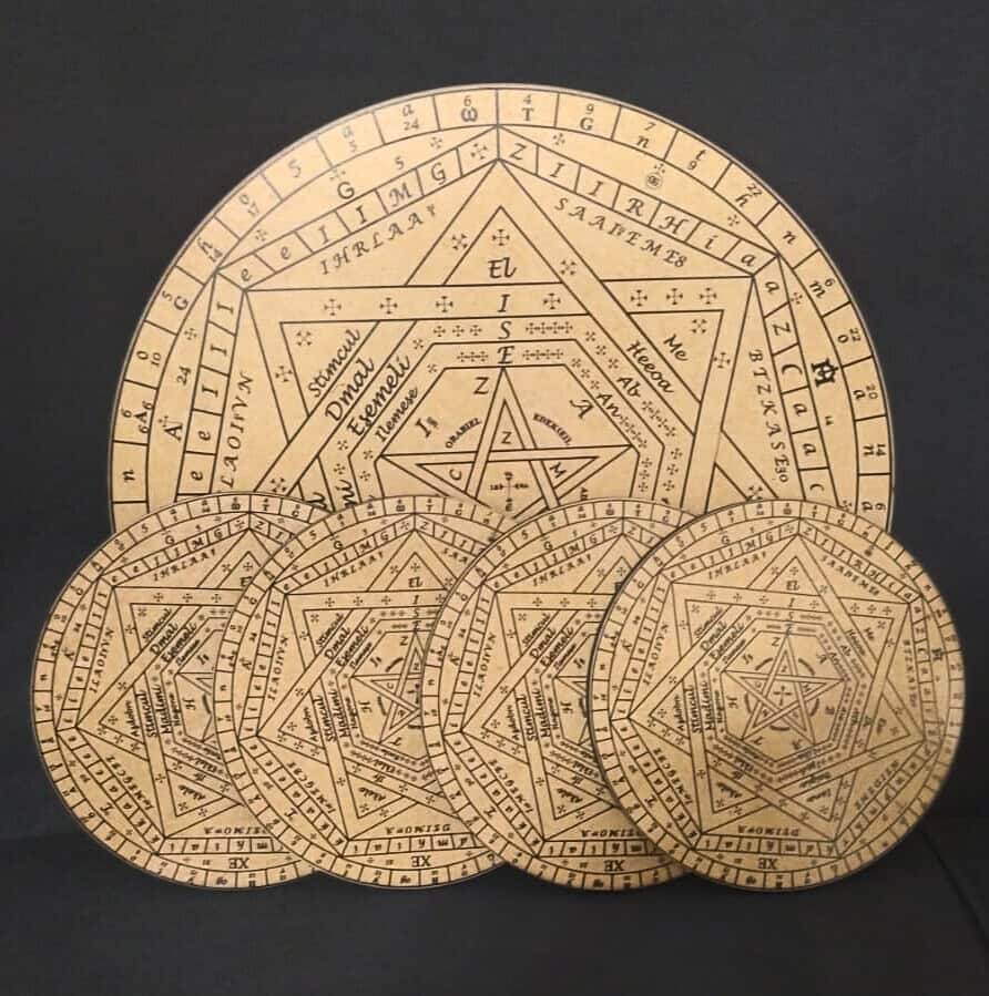 KIT Sigillum dei aemeth em MDF